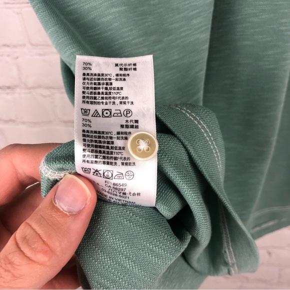 Tommy Bahama Green Polo Men's Sz M - Picture 6 of 8